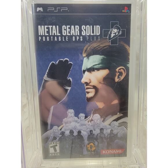Metal Gear Solid Portable Ops Plus PSP - CGC 9.8 A++ - Picture 5 of 6